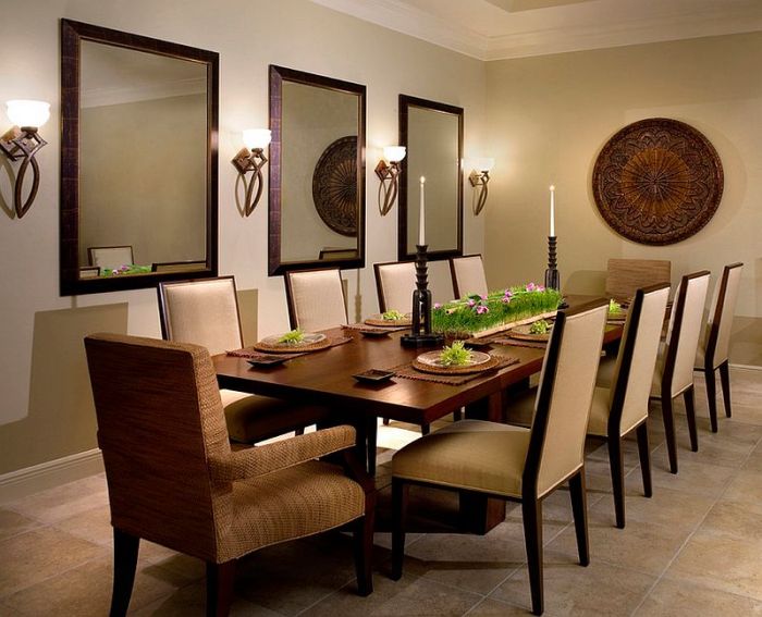 How to decorate dining room without painting