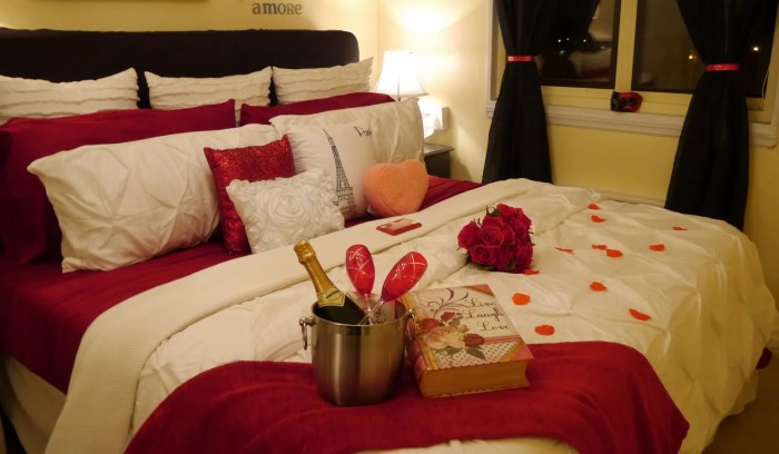 How to decorate a room romantically