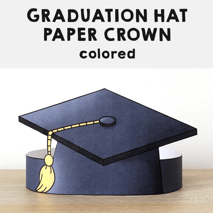 How to make miniature graduation hat decoration