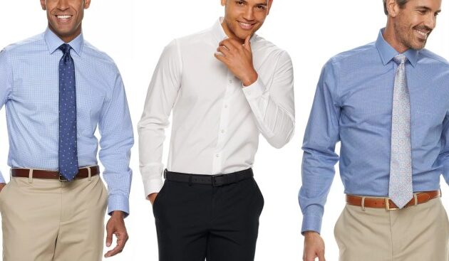 Kohl's big and tall mens dress shirts