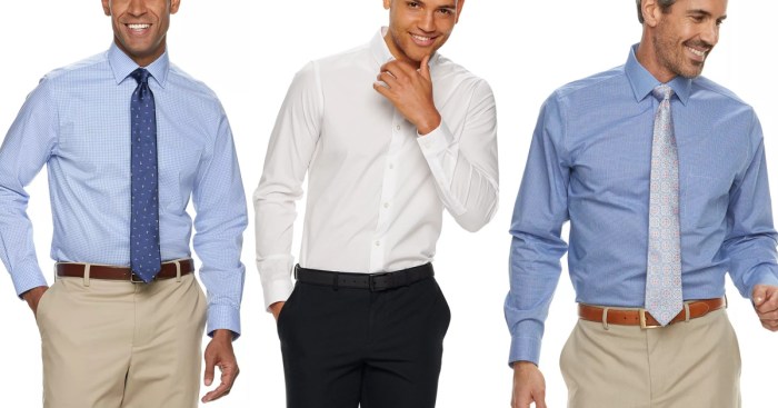 Kohl's big and tall mens dress shirts