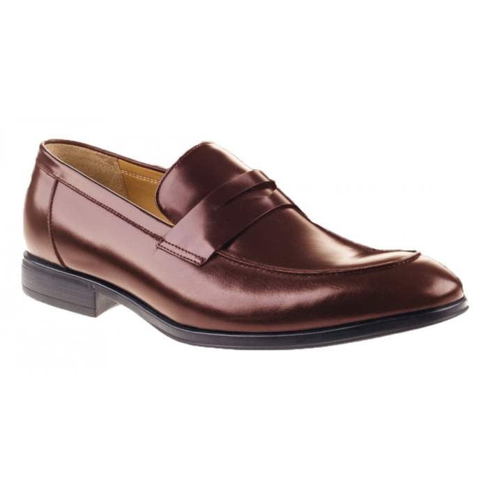 Mens burgundy slip on dress shoes