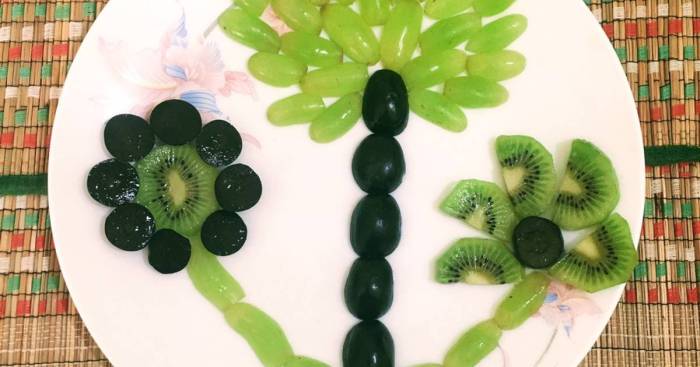 How to make easy salad decoration