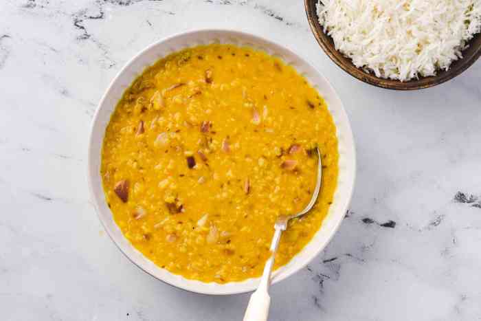 How to cook dhal trini style